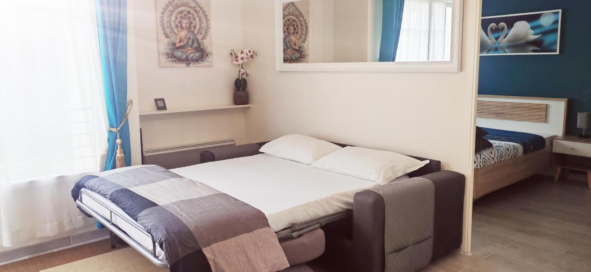 Appartement Magnolia 40M2, Parking Et Wifi Gratuit Montévrain Esterno foto
